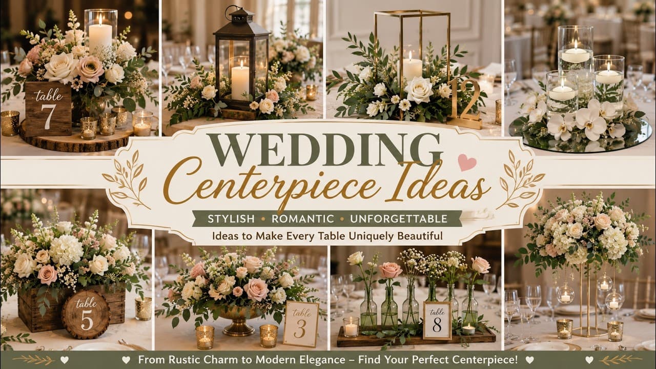 Wedding Centerpiece Ideas That Make Every Table Unforgettable