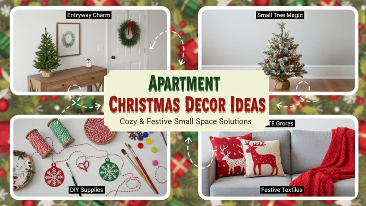 Apartment Christmas Decor Ideas That Transform Small Spaces