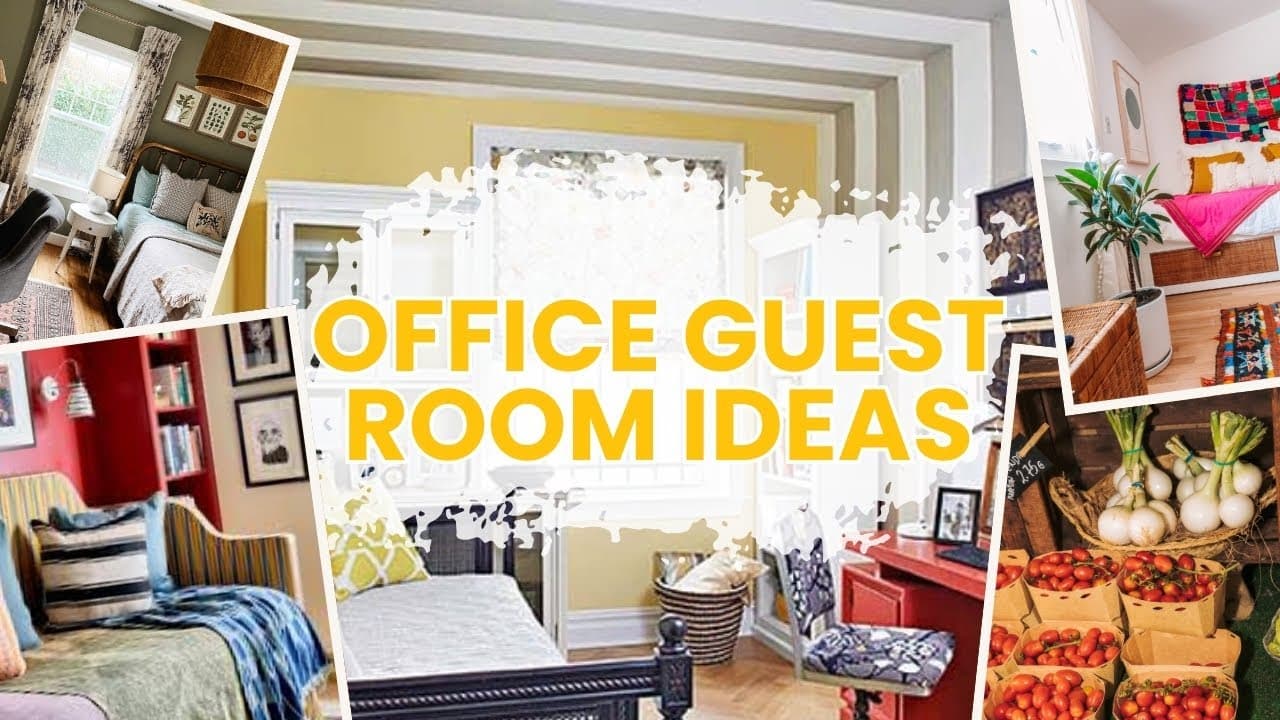 Office Guest Room Ideas to Transform Your Dual-Purpose Space