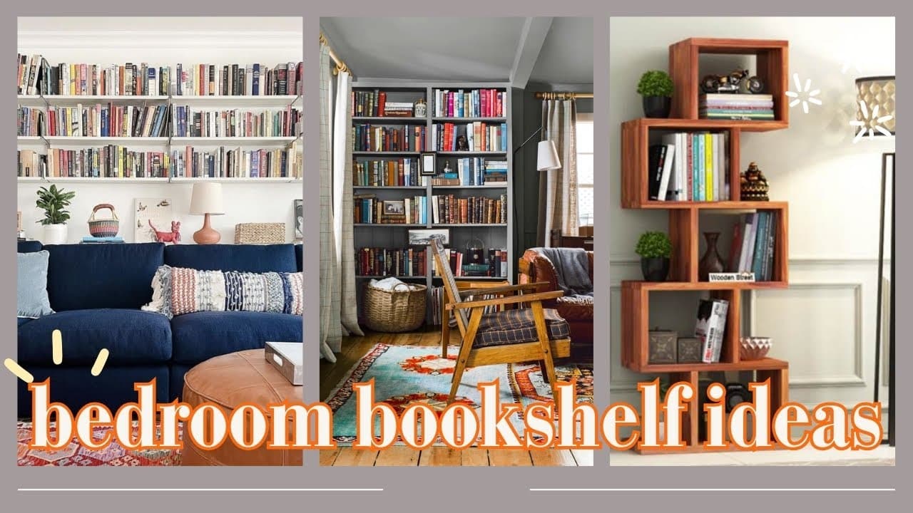 Bedroom Bookshelf Ideas: Floating, Corner and Built-In Styles