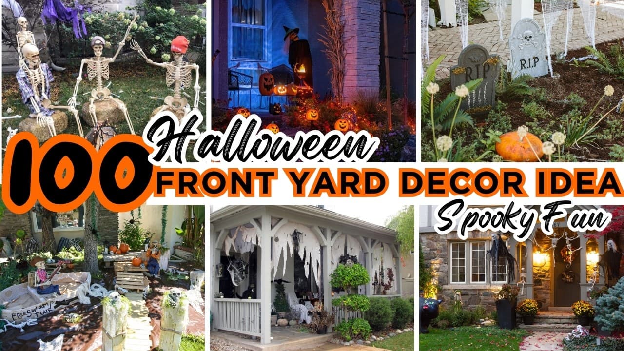 Spook-Tiful Halloween Yard Decor Ideas for a Haunting Front Display