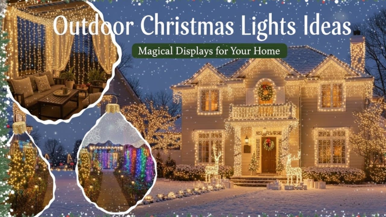 Outdoor Christmas Lights Ideas to Transform Your Home This Holiday