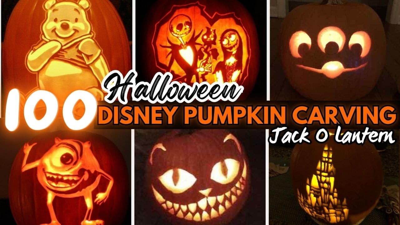 Cool Disney Pumpkin Carving Ideas to Enchant Your Halloween