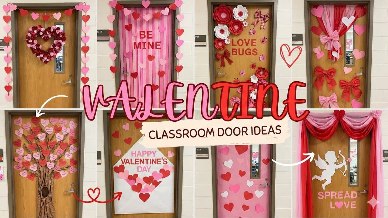 Valentine Classroom Door Ideas to Wow Your Students in 2026