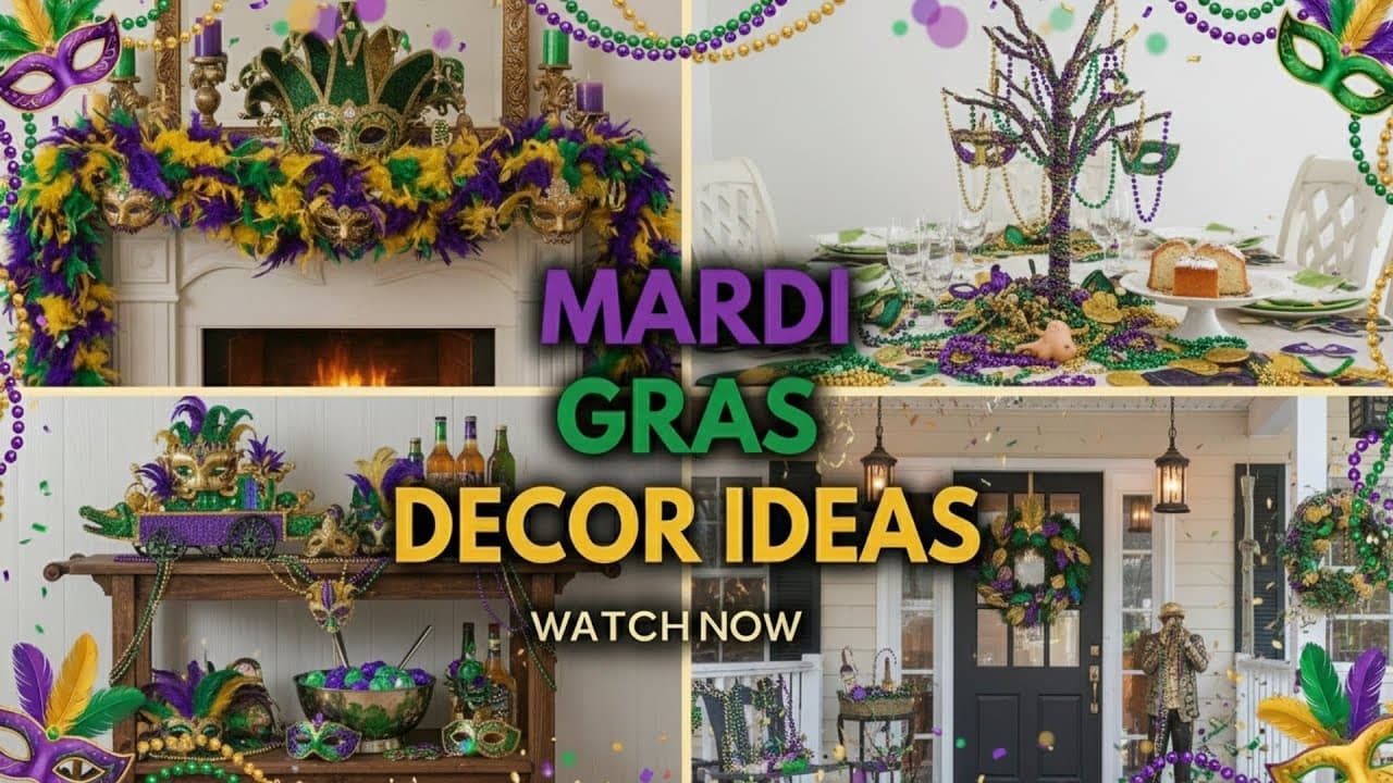 144 Mardi Gras Decor Ideas to Transform Your Home in 2026