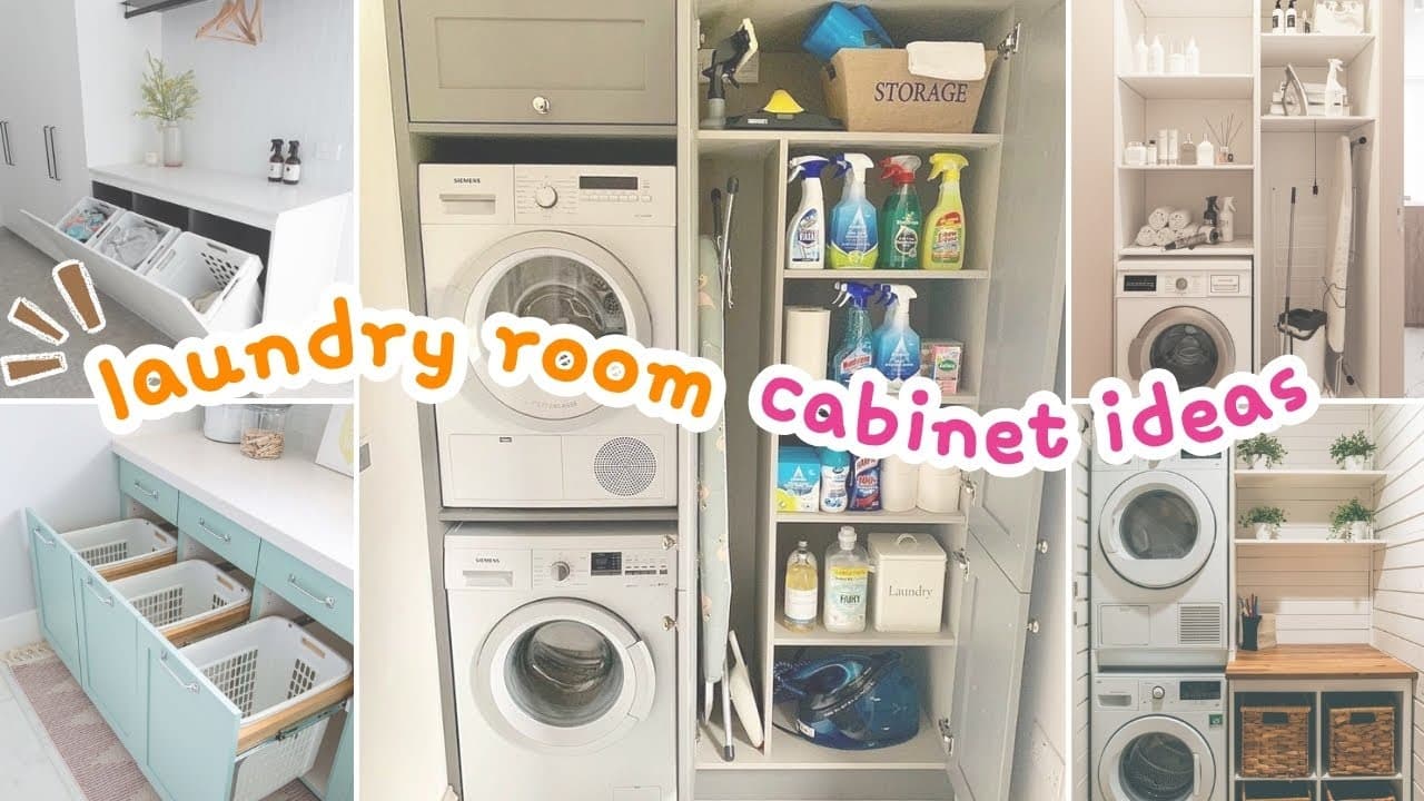 Laundry Room Cabinet Ideas to Transform Your Space in 2025