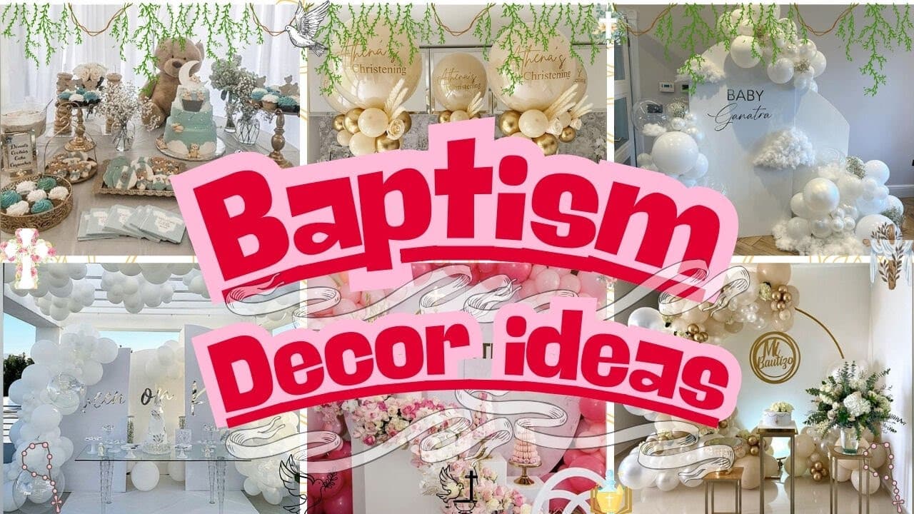 DIY Baptism Decoration Ideas That Transform Any Venue