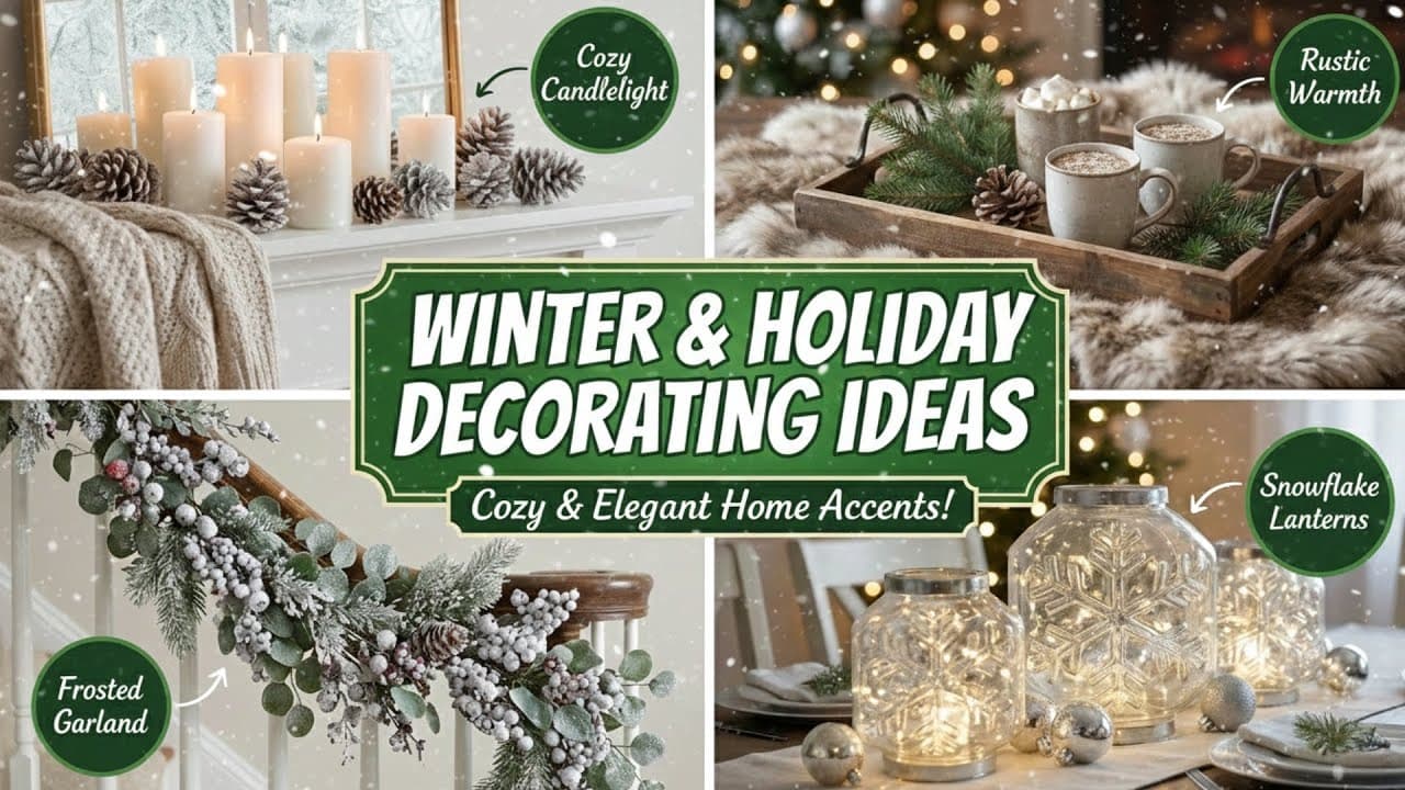 Winter Decorating Ideas to Transform Every Room This Season