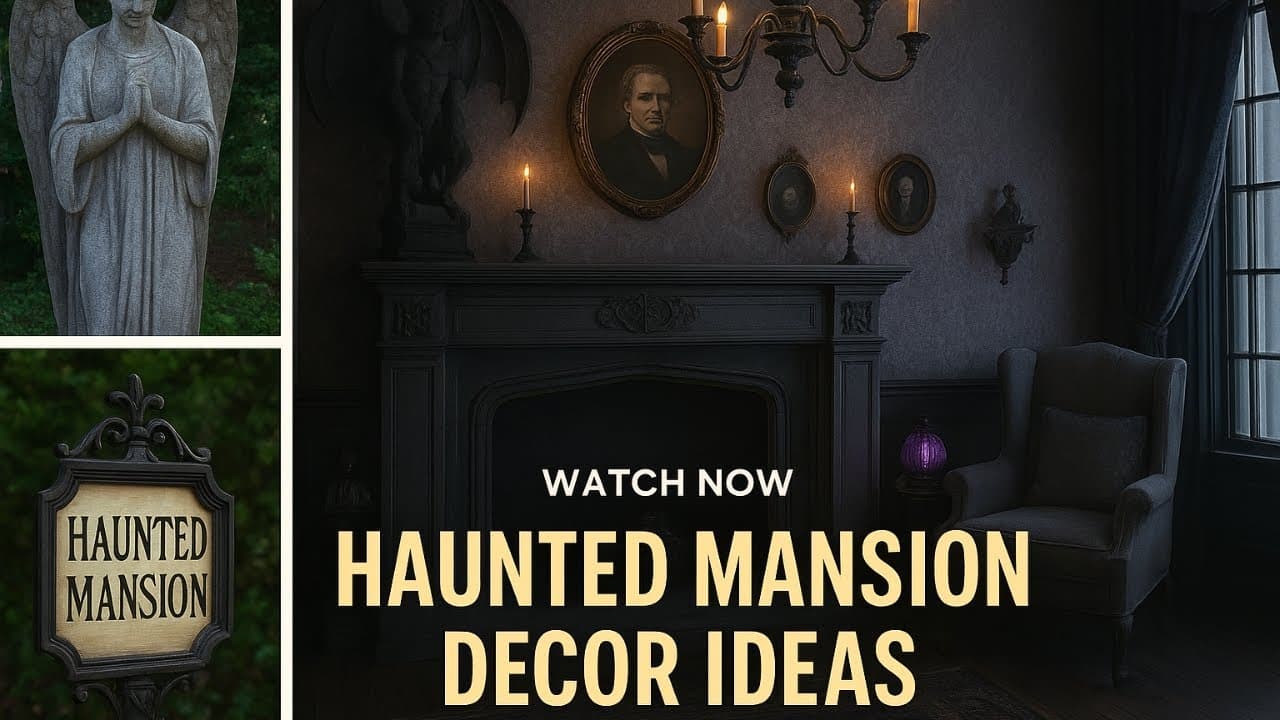 Haunted Mansion Decor Ideas to Transform Any Room
