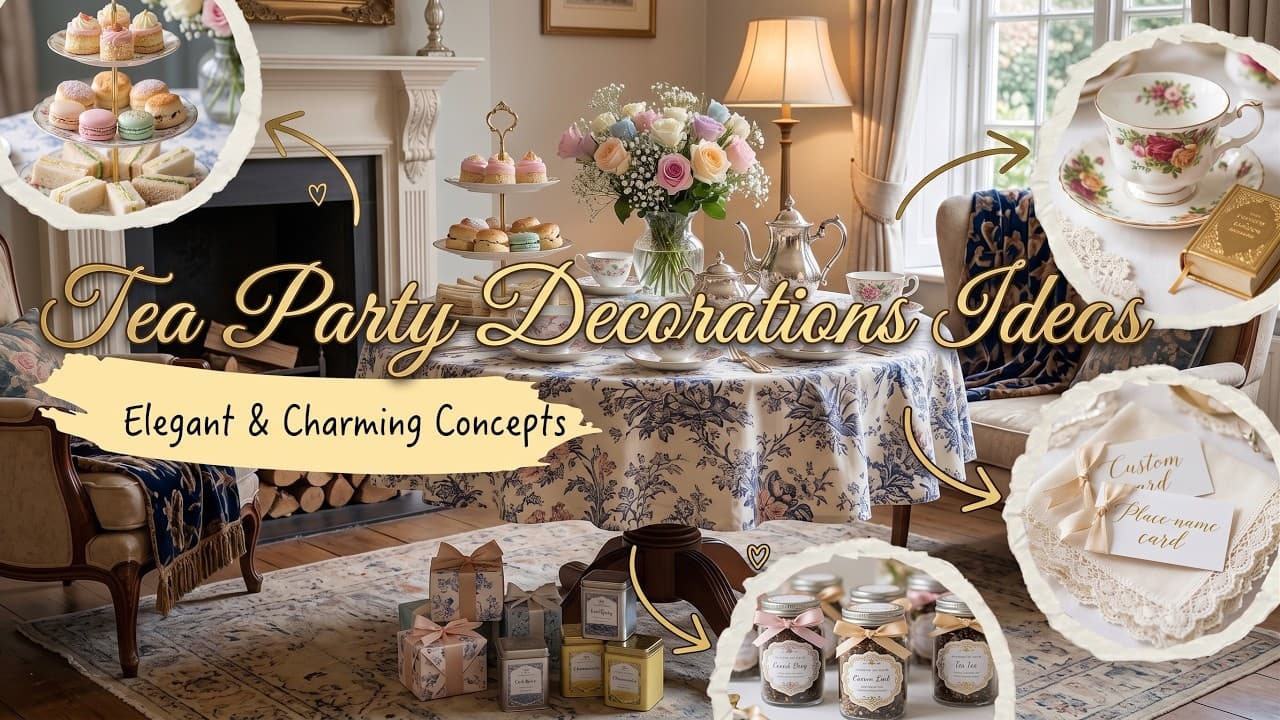 Tea Party Decorations Ideas That Create a Storybook Atmosphere
