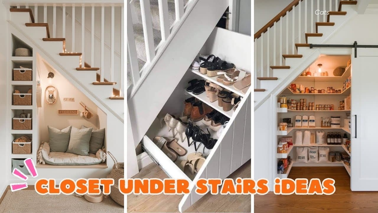 Closet Under Stairs Ideas That Maximize Every Hidden Inch
