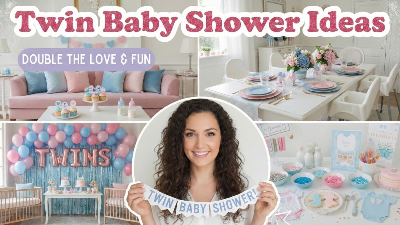 Twin Baby Shower Ideas That Make Planning Feel Easy