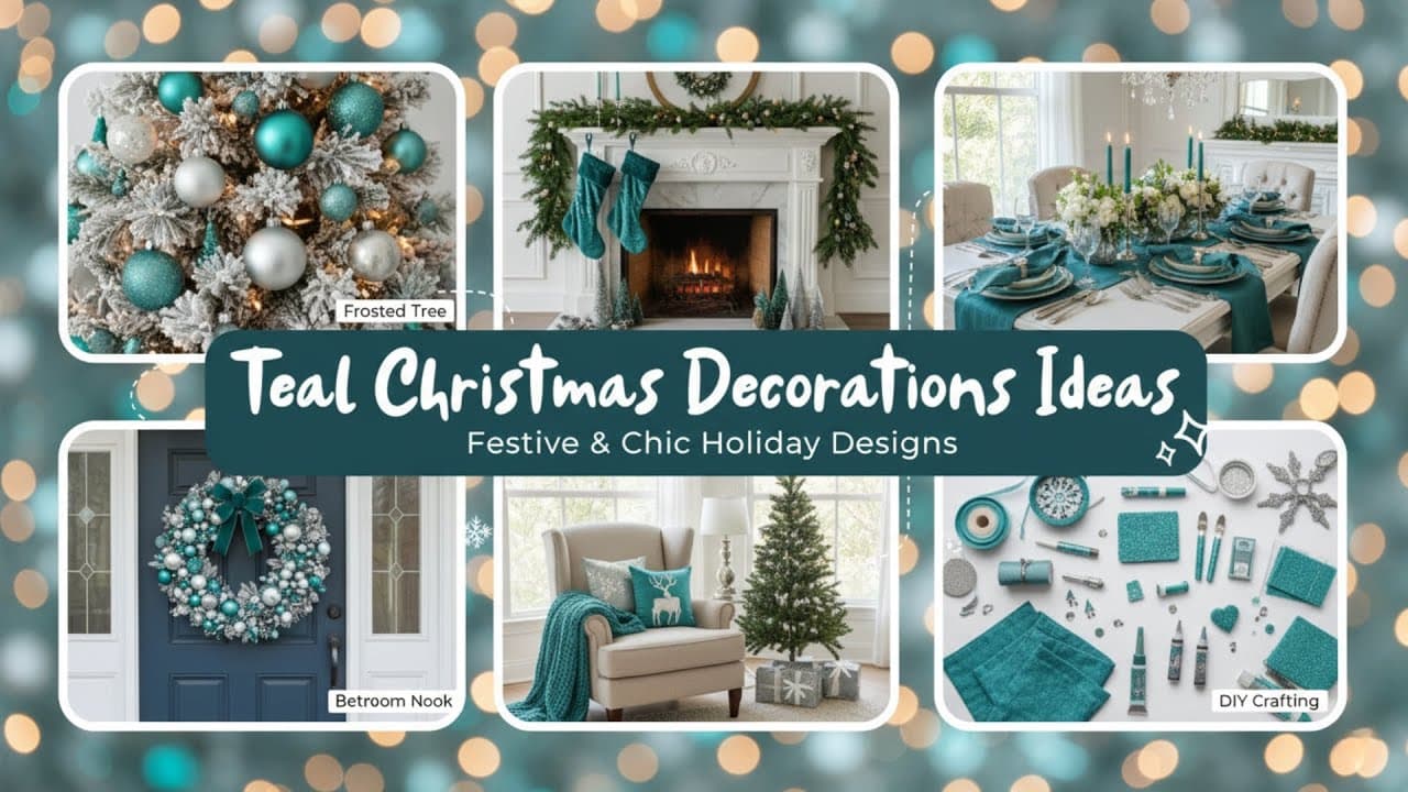 Teal Christmas Decorations That Make Your Tree Unforgettable