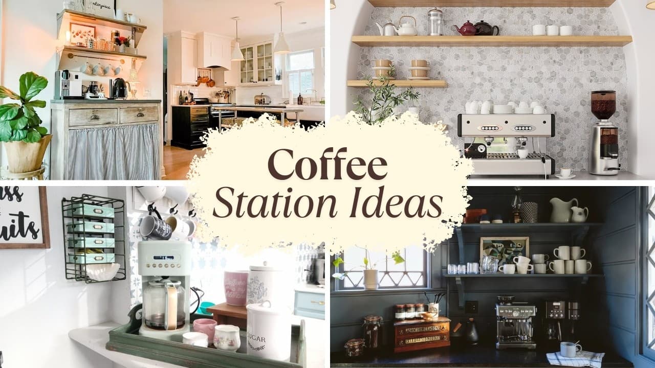 Home Coffee Station Ideas That Transform Any Small Space
