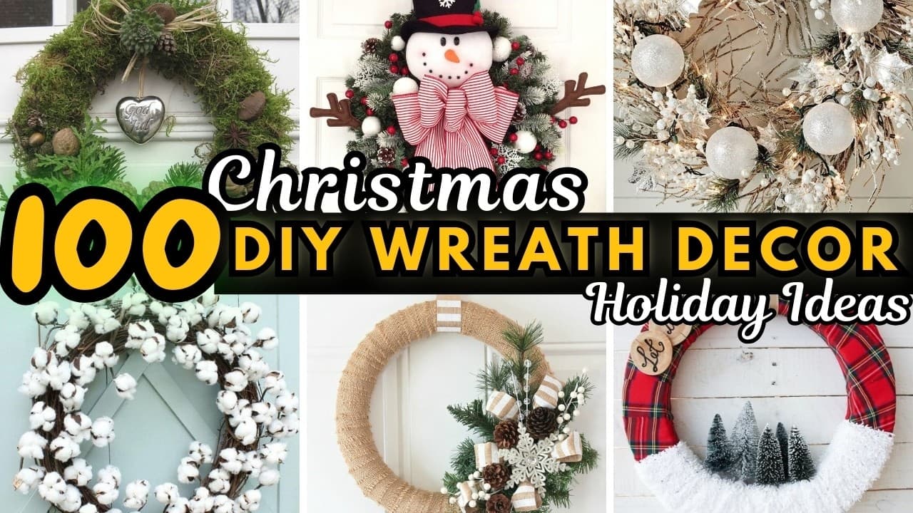 Joyful Easy DIY Christmas Wreaths Ideas for Every Home Style