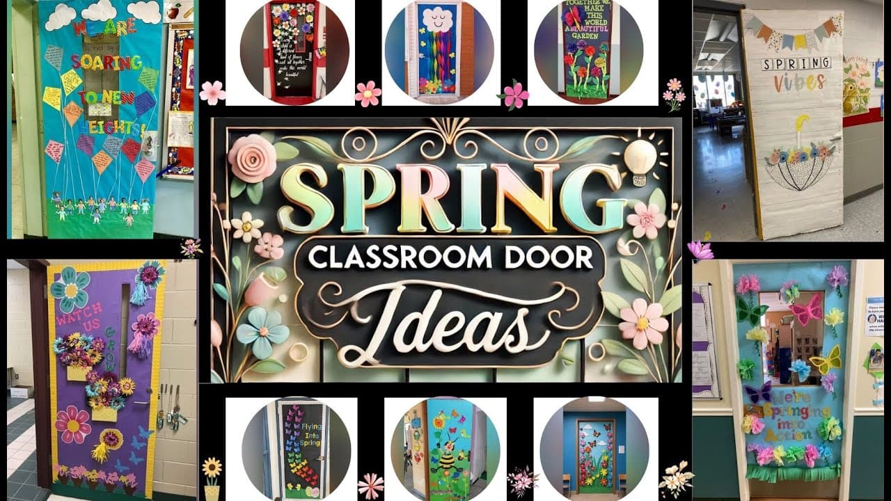 Playful DIY Spring Classroom Door Ideas That Wow in 2026