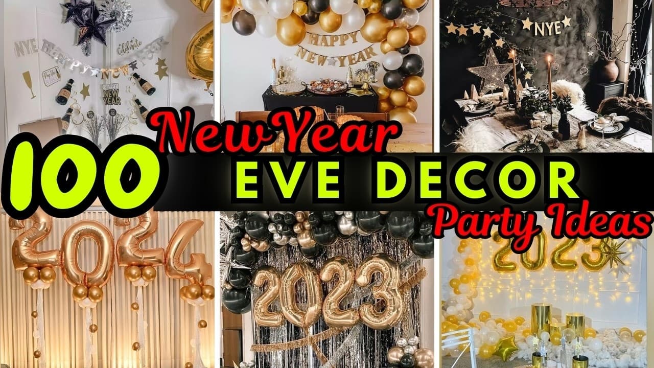 DIY Popular New Years Eve Decor Ideas to Transform Any Space