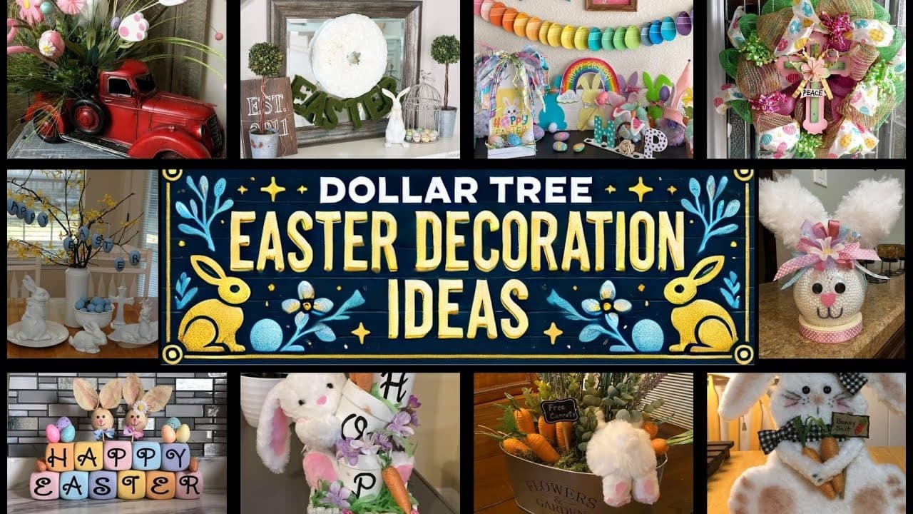 Best Dollar Tree Easter Decorations Ideas for a Creative Holiday Home