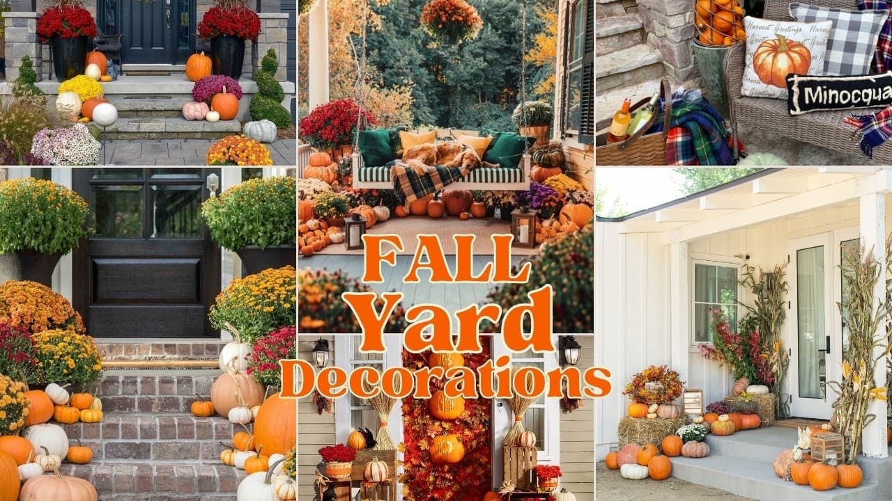 Autumn Yard Decoration Ideas to Transform Your Outdoor Space