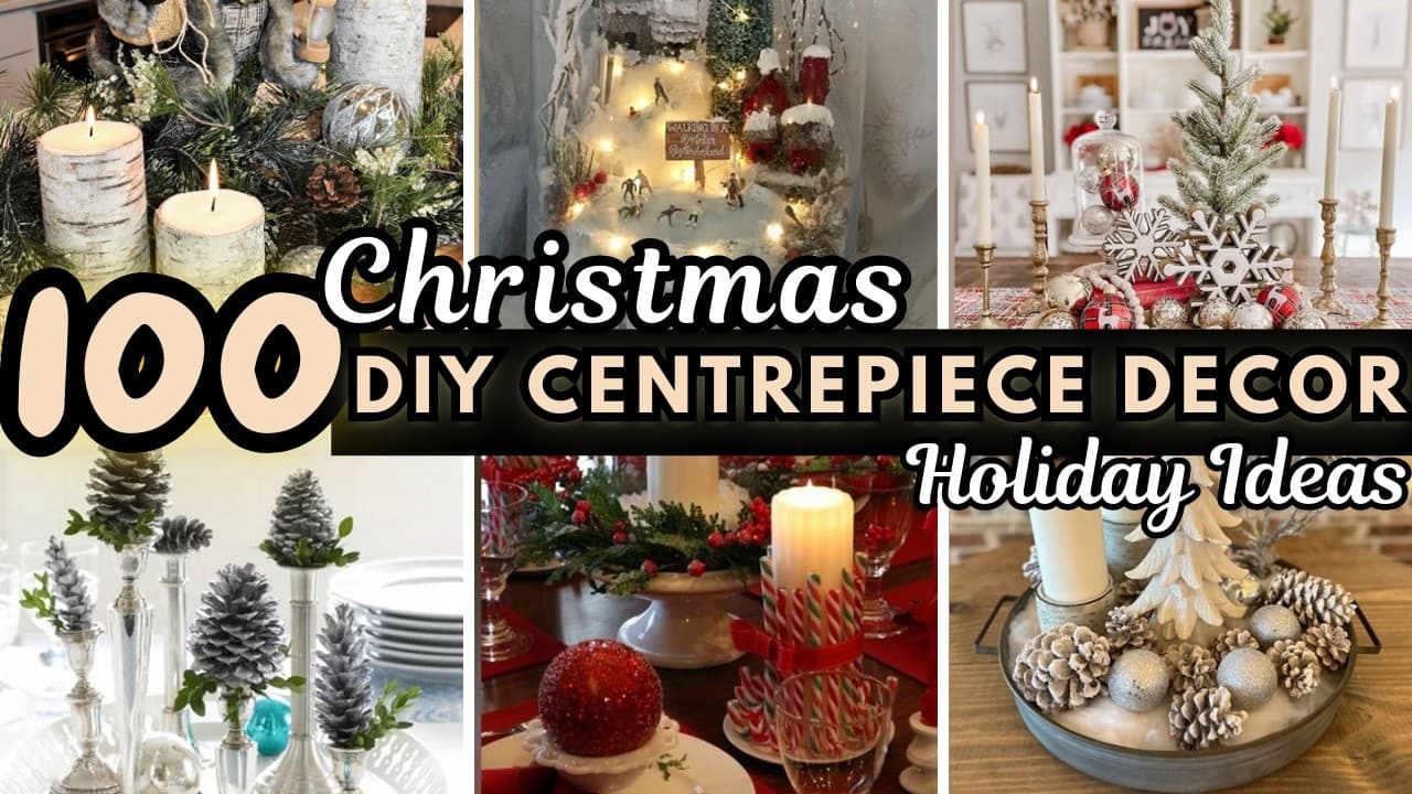 Elegant DIY Christmas Centerpiece Ideas for a Stunning Holiday Table