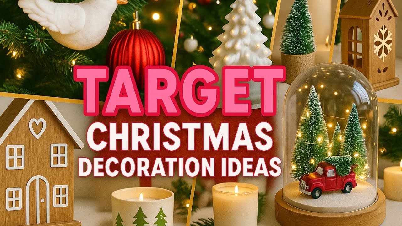 Target Christmas Decoration Ideas to Transform Your Home This Holiday