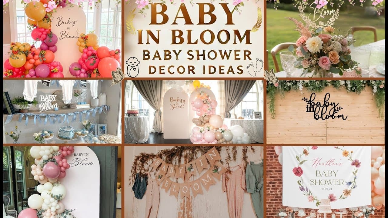 Dreamy Baby in Bloom Baby Shower Ideas for 2026