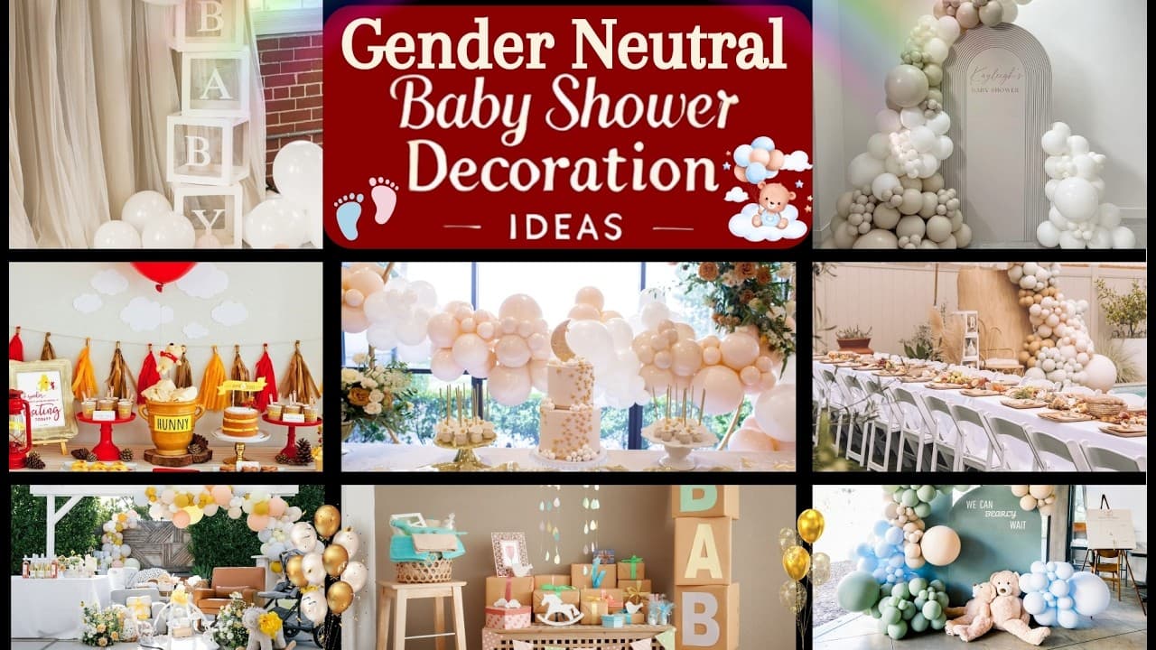 DIY Gender Neutral Baby Shower Decoration Ideas That Wow Guests