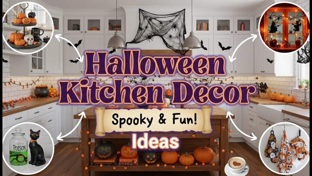 Halloween Kitchen Decor Ideas to Transform Your Space This Season