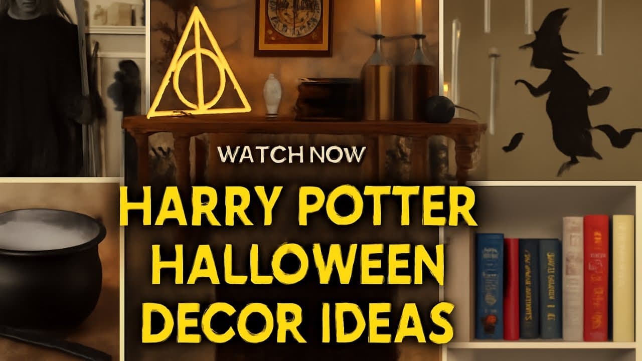 DIY Harry Potter Halloween Decorations to Transform Your Home