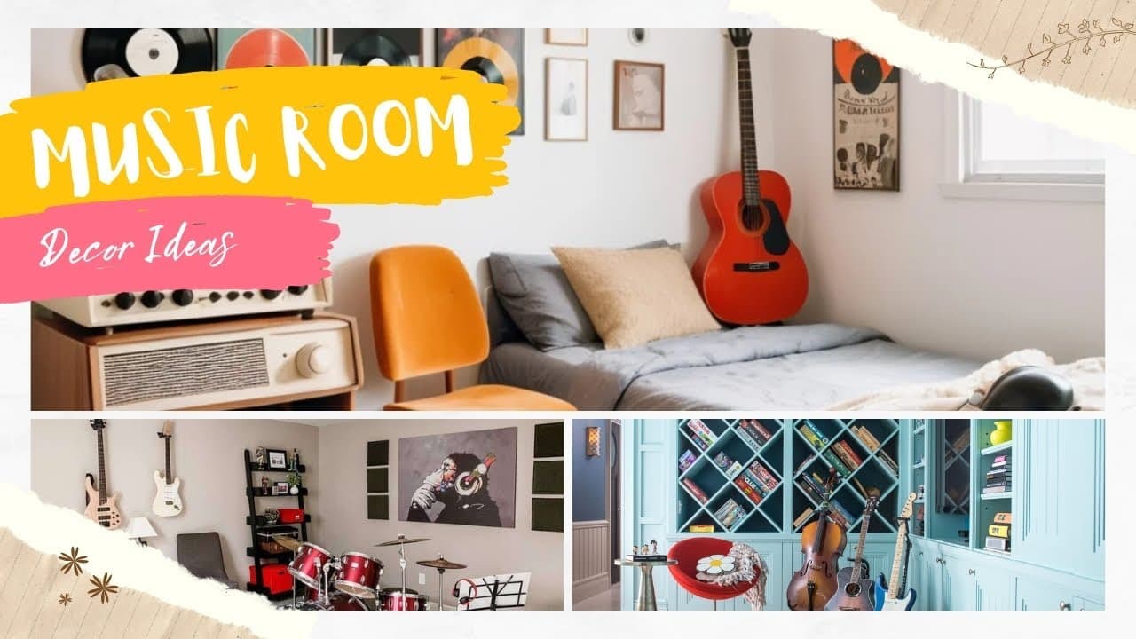 Music Room Decor Ideas That Transform Any Space Into a Studio