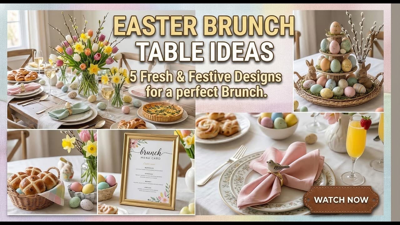 Easter Brunch Table Ideas That Make Your Spread Shine
