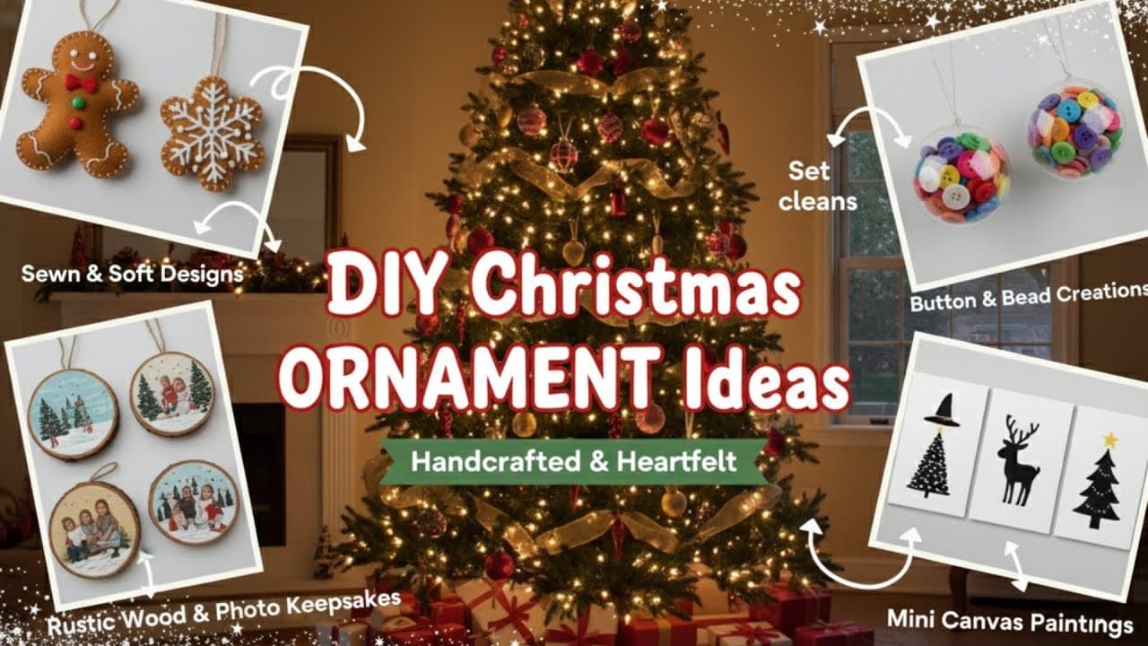 75+ DIY Christmas Ornament Ideas to Deck Your Tree