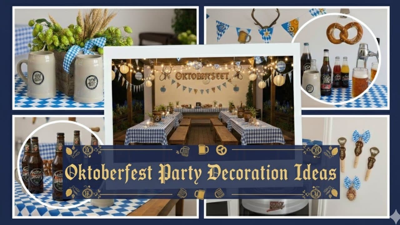 Oktoberfest Party Decoration Ideas for a Festive Backyard Bash