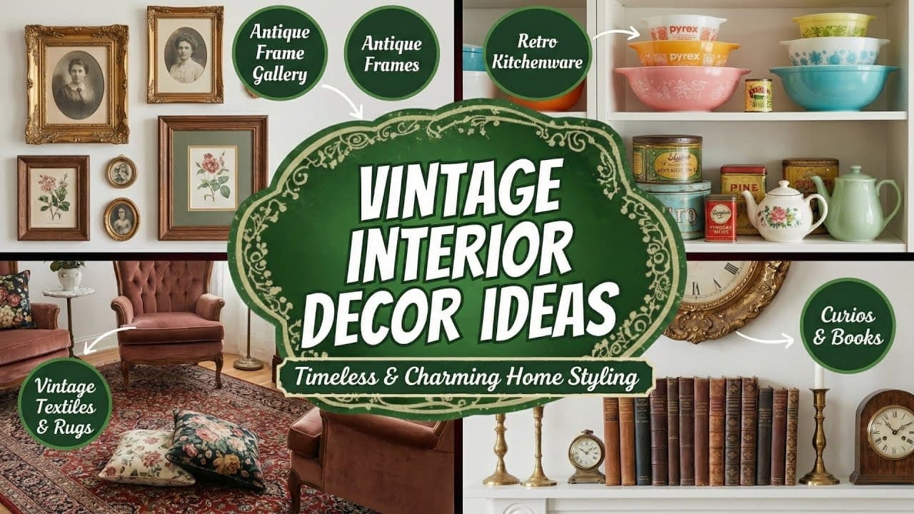 Vintage Interior Decor Ideas to Transform Your Home in 2026