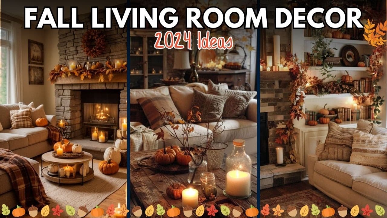 Cozy Fall Living Room Decor Ideas for an Autumn Inspired Home