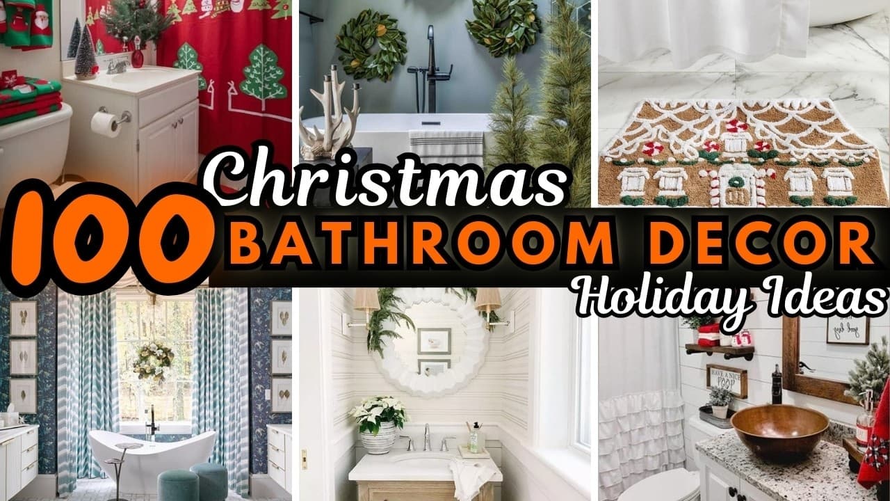 Stylish Holiday Bathroom Decor Ideas That Feel Truly Festive