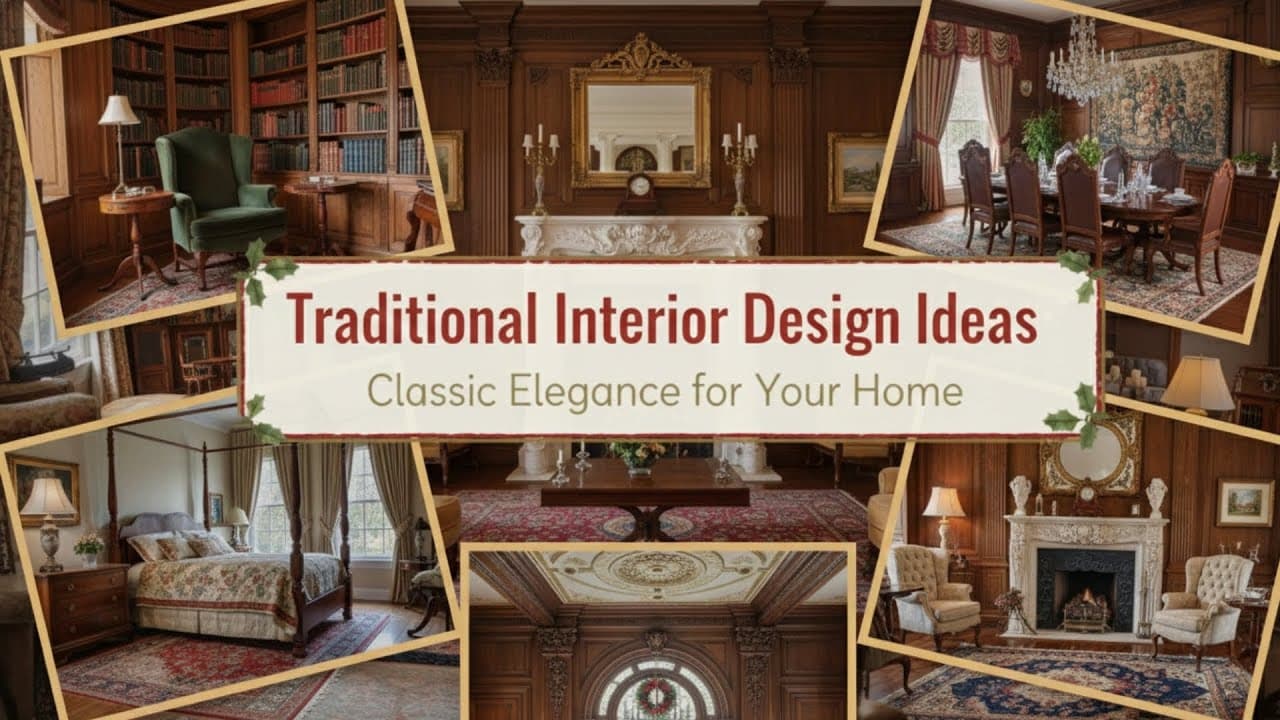 Traditional Interior Design Ideas to Transform Your Home in 2026