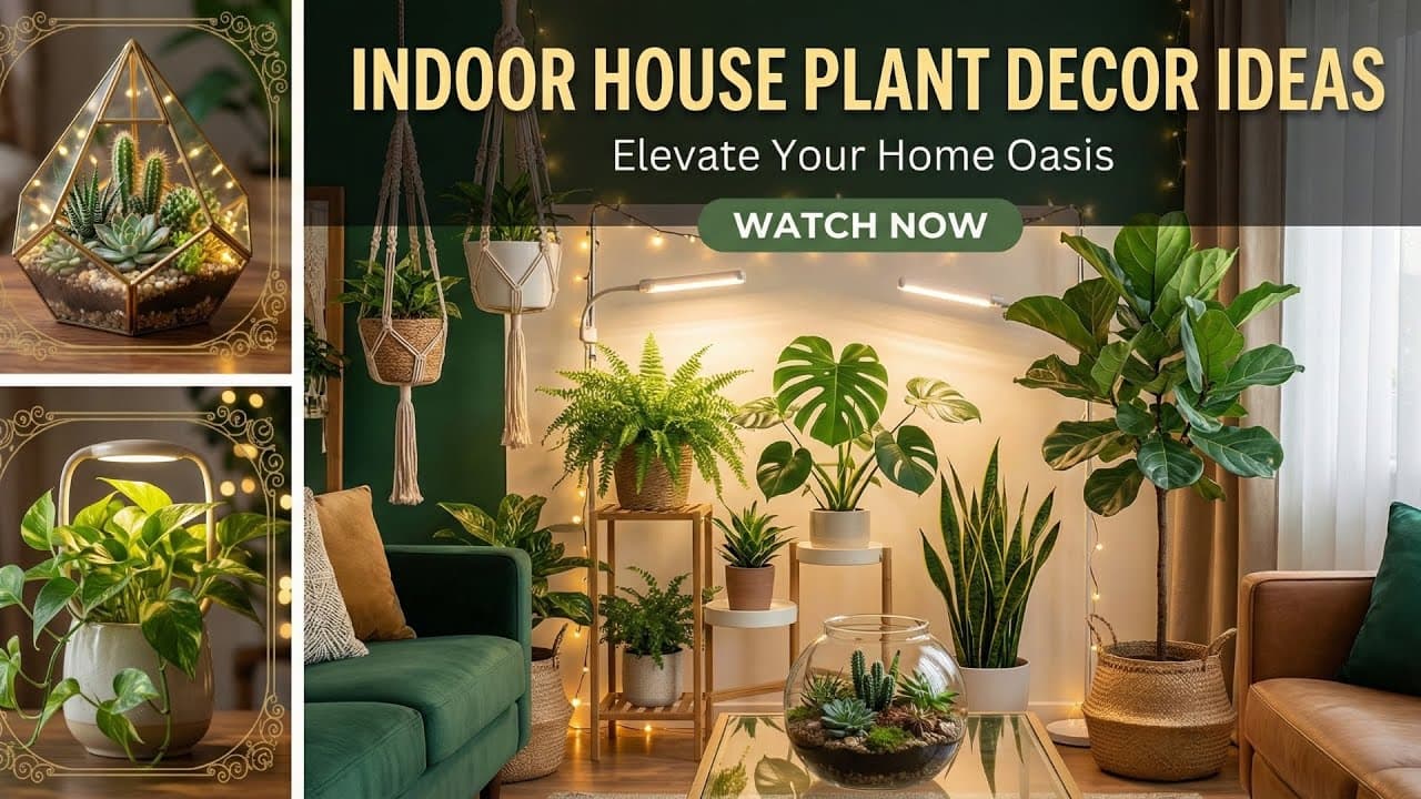 Indoor House Plant Decor Ideas to Transform Every Room