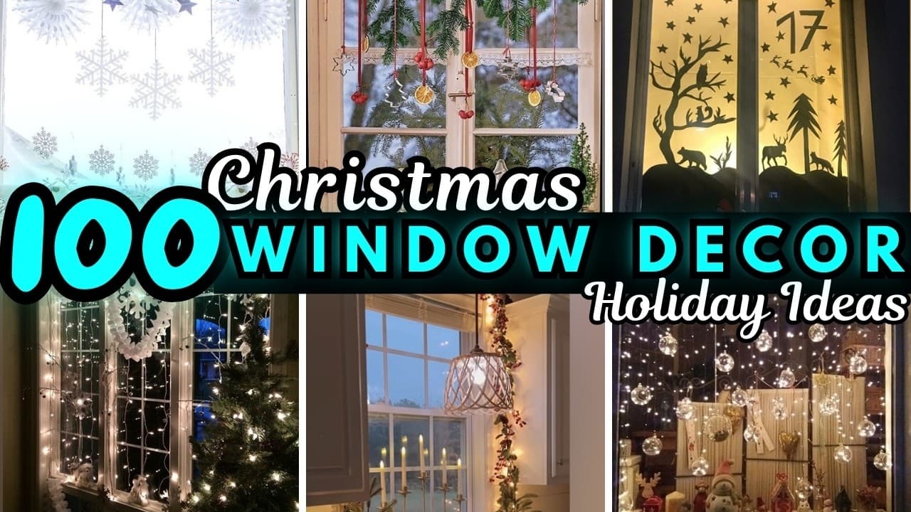 Easy DIY Christmas Window Decorating Ideas for Every Style