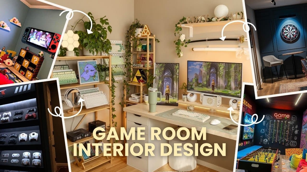 Home Game Room Ideas to Build Your Ultimate Play Space