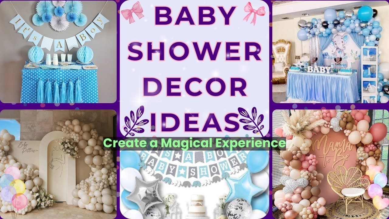 Unique DIY Baby Shower Decoration Ideas to Wow Every Guest