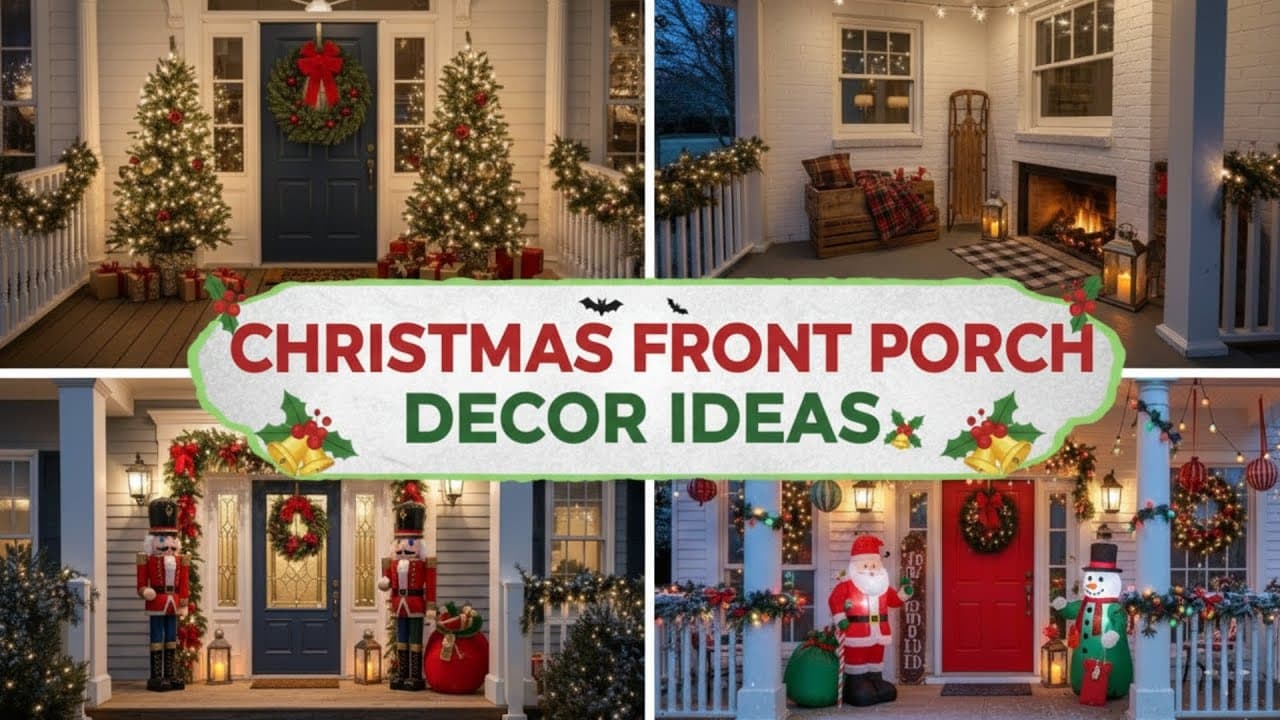 Christmas Front Porch Decor Ideas to Wow Every Guest