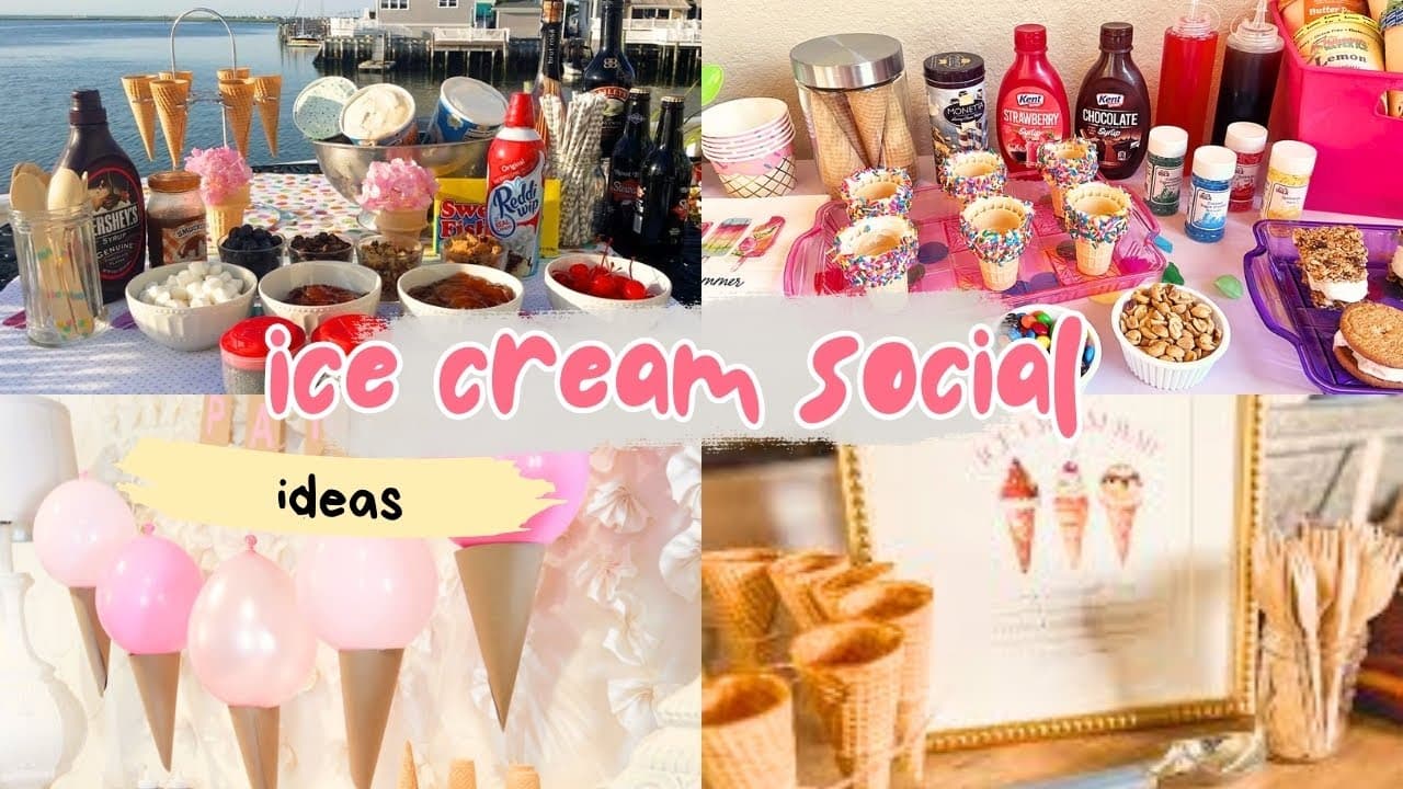 Ice Cream Social Ideas That Make Every Party Unforgettable