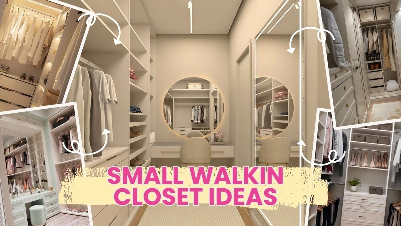 Small Walk-in Closet Ideas That Actually Maximize Every Inch