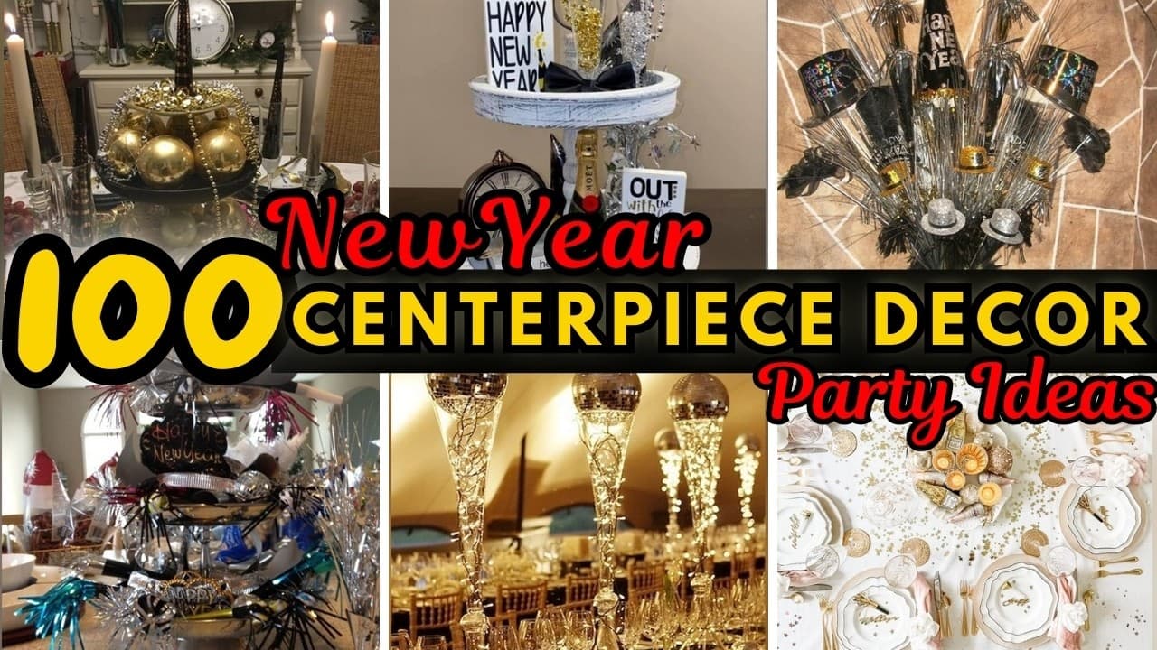 Easy New Year's Eve Centerpiece Ideas for a Stunning Table