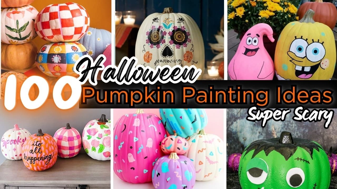 Most Amazing Easy Pumpkin Painting Ideas for Kids to DIY