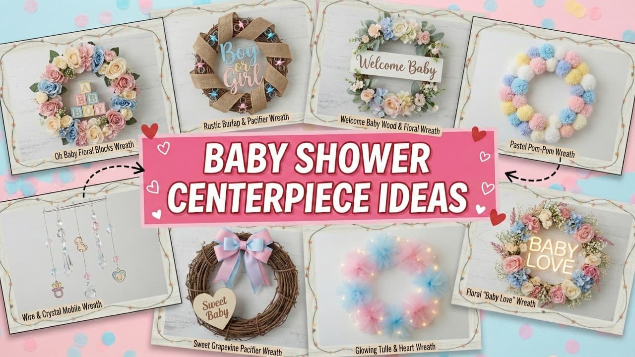 Baby Shower Centerpiece Ideas That Make Your Tables Unforgettable