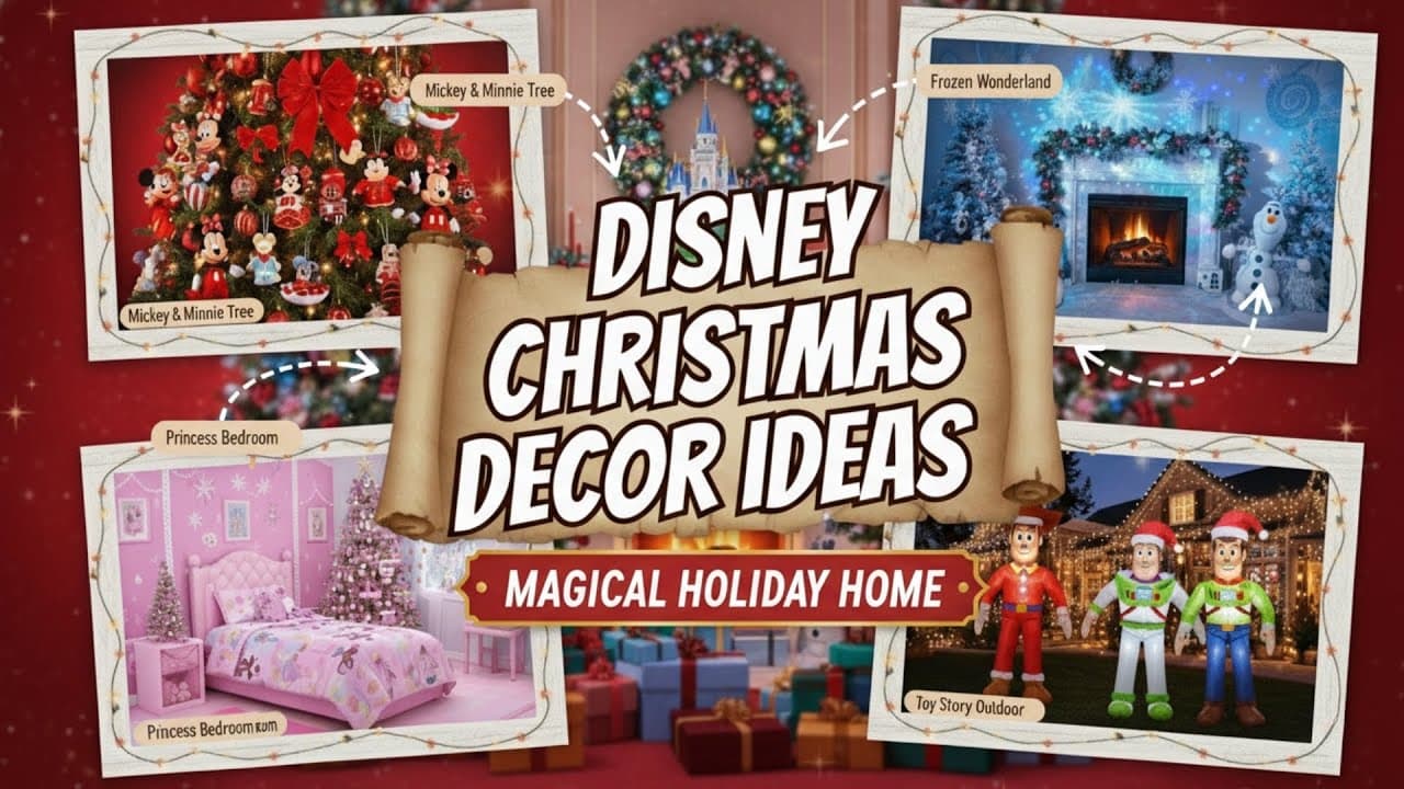 Disney Christmas Decor Ideas to Transform Your Home This Holiday