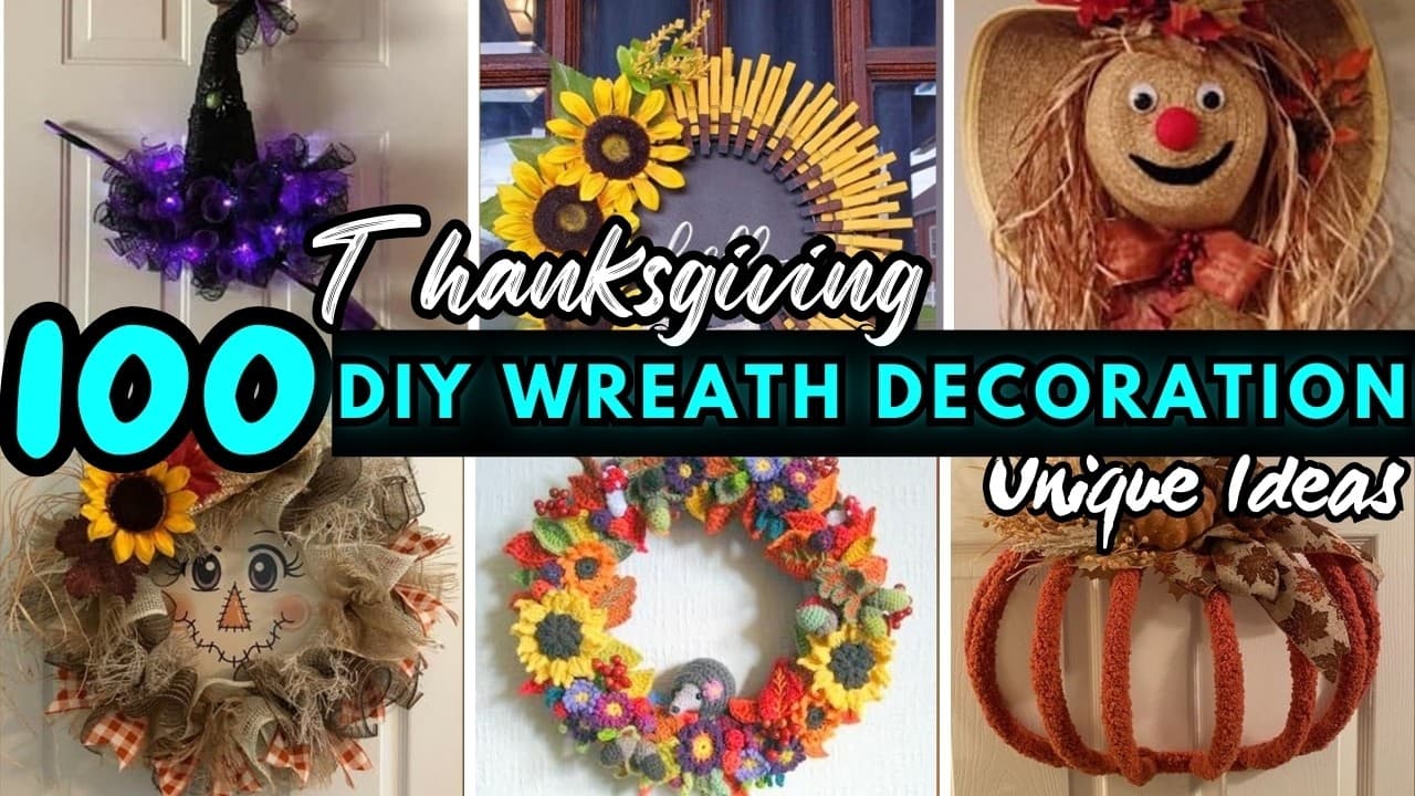 DIY Thanksgiving Wreath Ideas to Transform Your Holiday Door