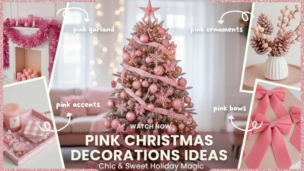 Pink Christmas Decorations Ideas to Transform Your Holiday Home